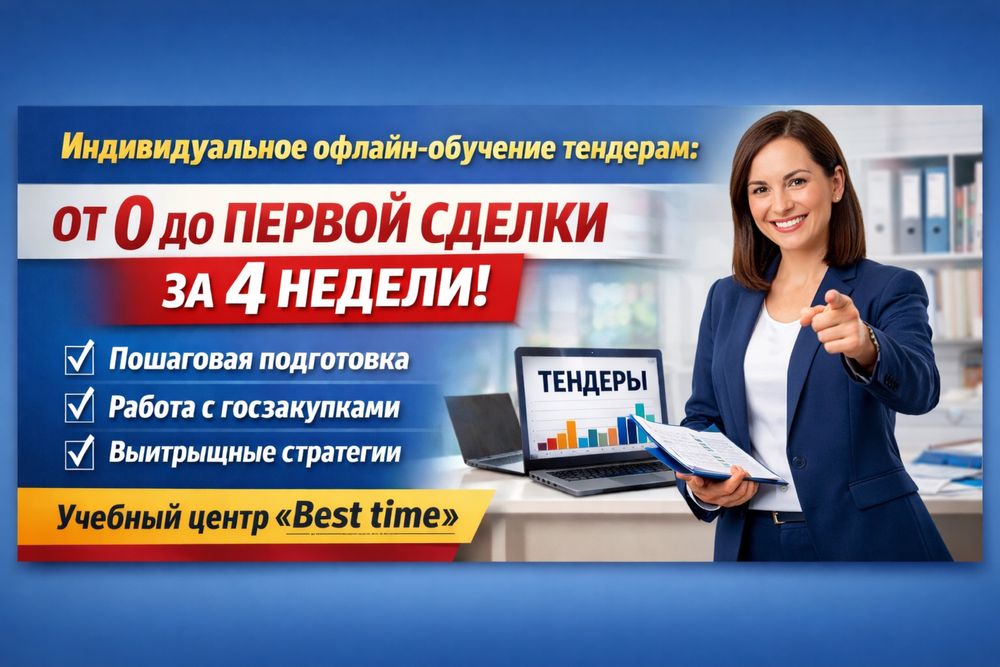 Индивидуальное обучение тендерам