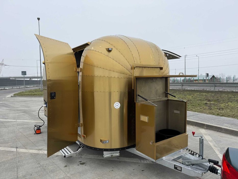 Rulota Comerciala Fast Food Profesionala Street Food Trailer Premium