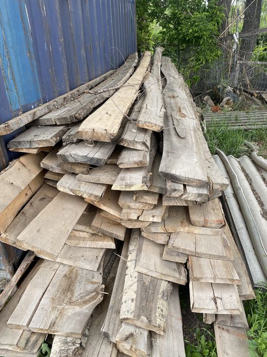 Продам не обрезные доски
