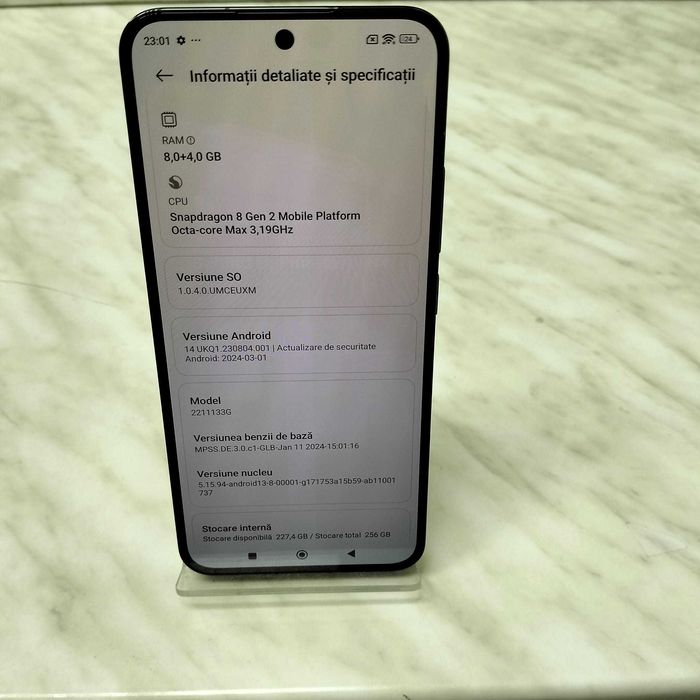 Telefon Xiaomi 13 5G 256GB 8GB Negru impecabil Zeus Amanet 29756