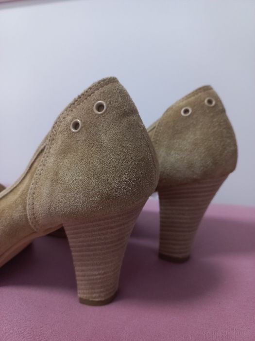 Нови италиански обувки от естествена кожа