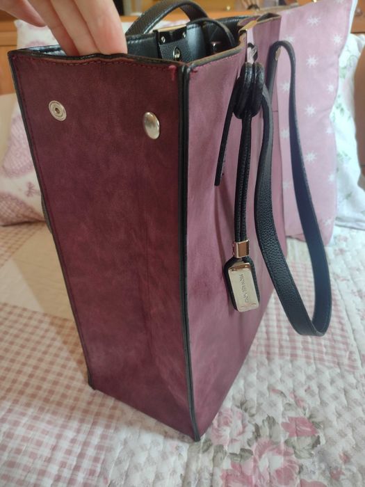 Дамска чанта вишнева