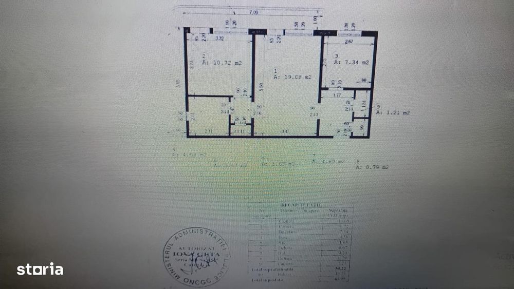 5 min Metrou Iancului 2camere liber Cf.1 etaj superior bloc1979 reab