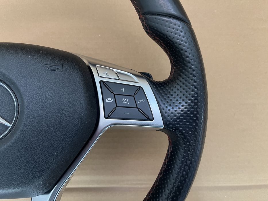 Volan piele comenzi / padele / Airbag Mercedes A W176 B W246 CLA W117