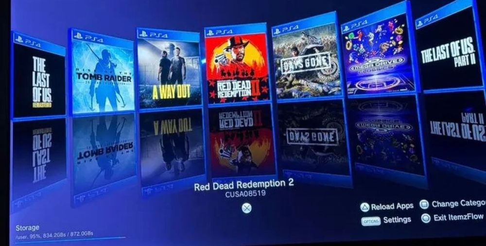 Прошитая PS4 Pro + 2 геймпада