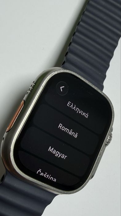 Apple Watch Ultra 1 (49mm) GPS + Cellular, ecran impecabil, 86% baterie