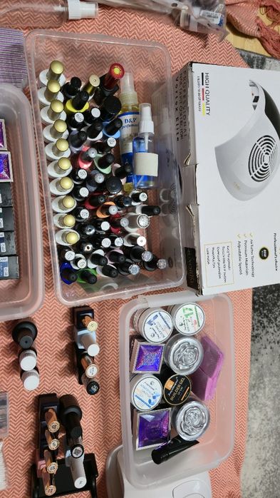 Set conplet manichiura gel/ semipermanenta SH