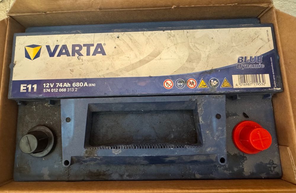 Аккумулятор Б/У Varta