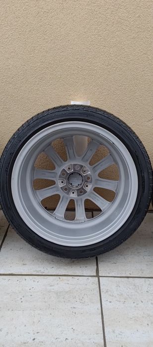 Set roti BMW 5x120 R18 cu anvelope de vara