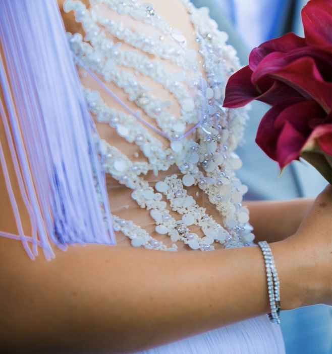 Vând rochie alba cununie