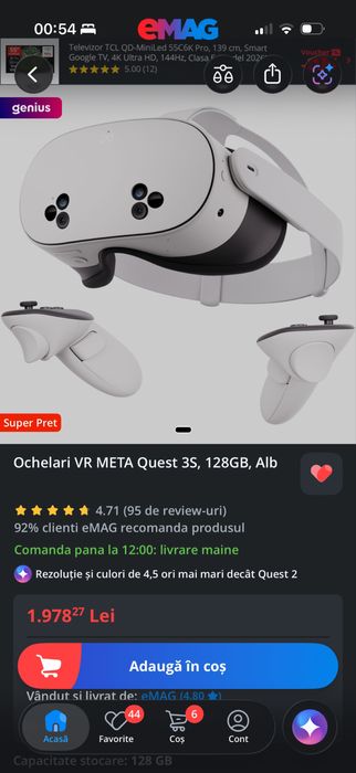 Vr meta 3s ca nou