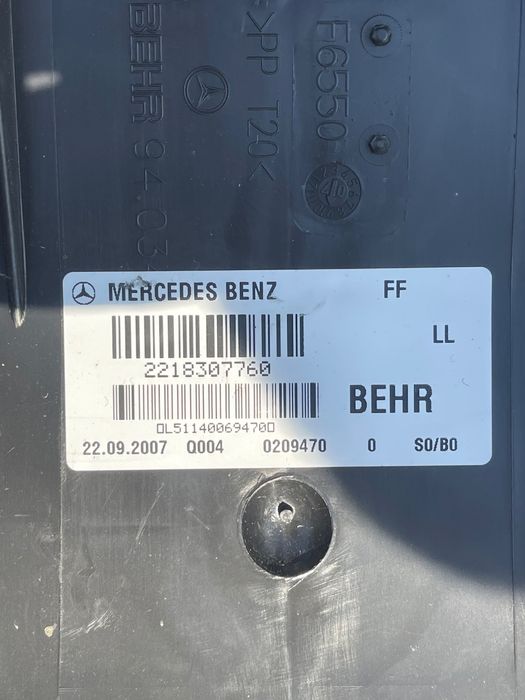 Aeroterma Bord Completa Mercedes-Benz S-Class Ii W221, C215 2005 -