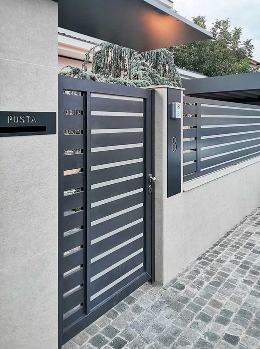 Garduri și porți din Aluminiu