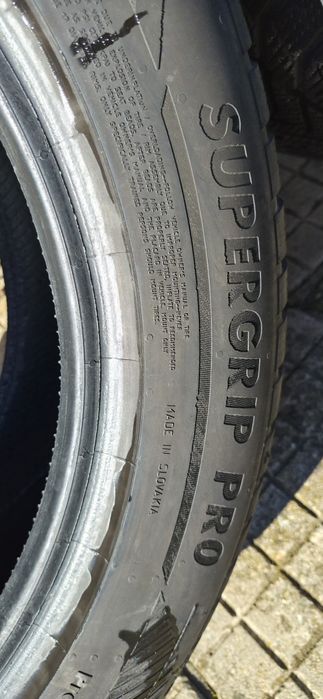 Продавам 2броя гуми ESA+TECAR в размер 235/55/R17 dot-3622