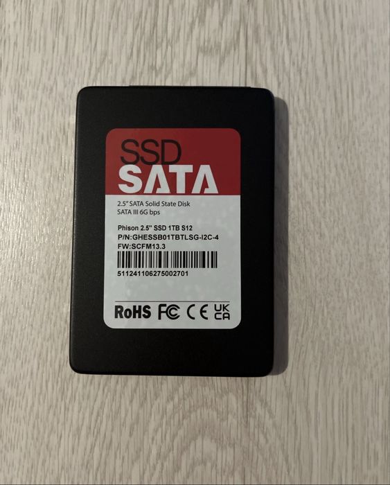 Hard Disk SATA 3, Phison, nou, 1TB
