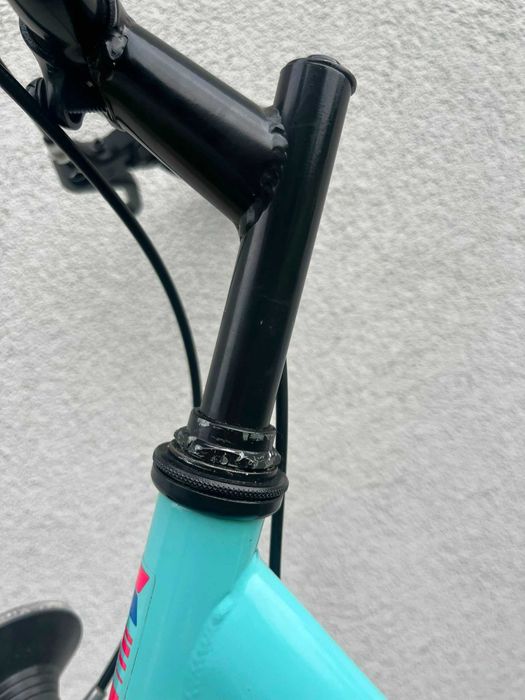 Bicicleta copii Kreativ 2414 Turcoaz 24"