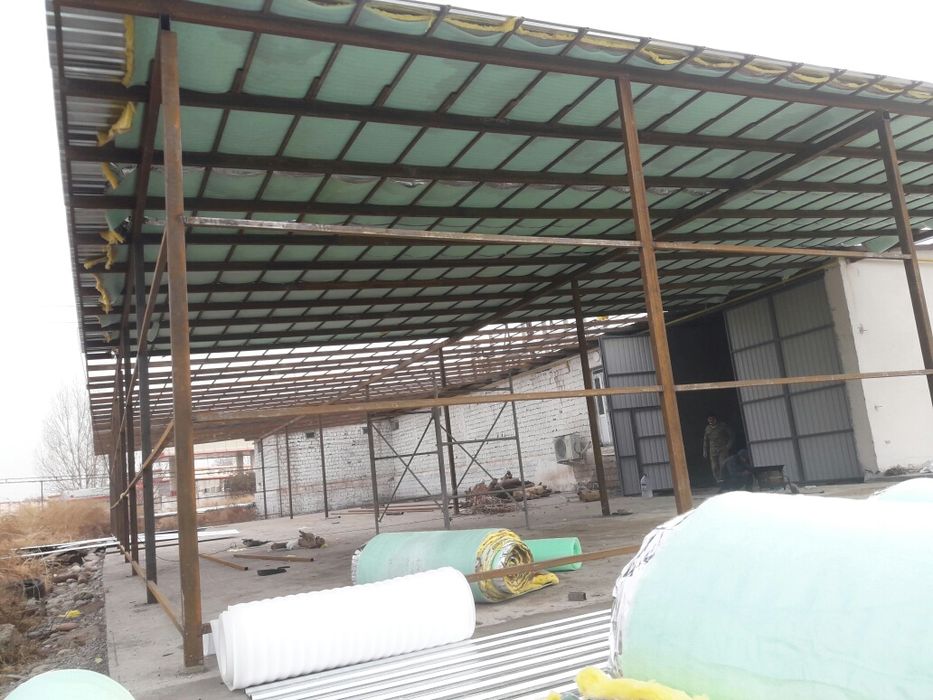 Krisha naves garaj tom leksan va boshqa metal kantstruksia ishlarini q