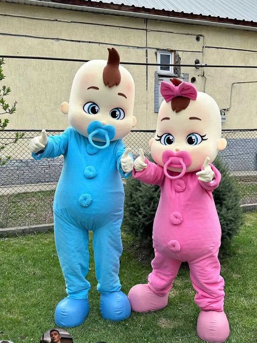 Ростовые костюмы «Пупсы» (мальчик и девочка)