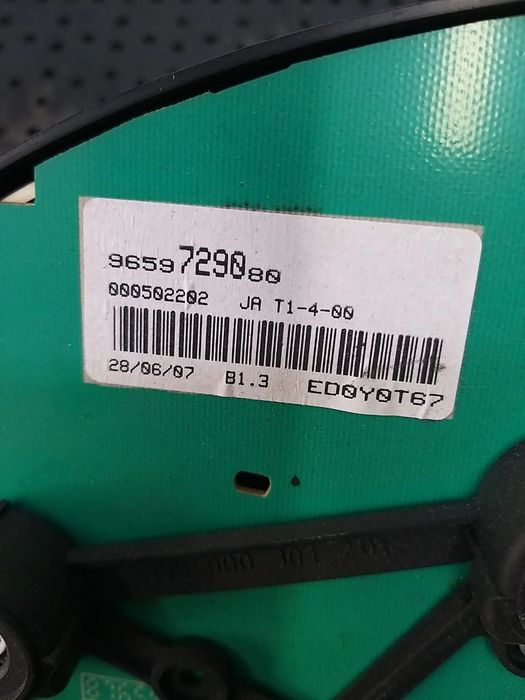 Ceasuri bord diesel peugeot 206 9659729080