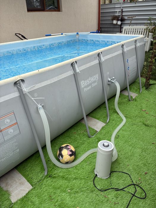 Piscina Bestway 400/200/100 cu sistem filtrare intex C1000
