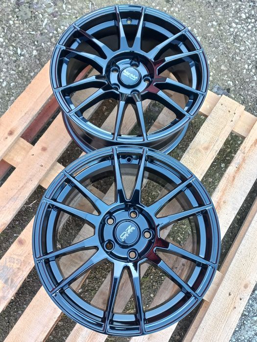 17"O.Z Piano Black 5х112 Vw Audi Seat Škoda Mercedes BmwG 7.5j et35 Ч.