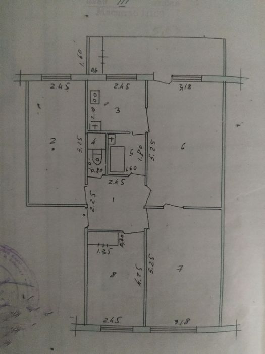 Продаётся 4-х комнатная квартира Массив Ттз-2