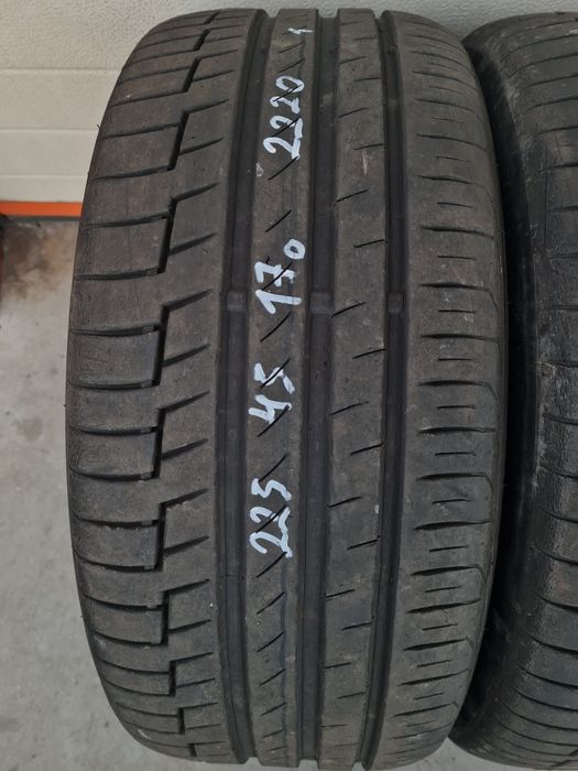 Летни гуми 4 броя Спорт П.  CONTINENTAL  PremiumContact6 245 40 R17 225 45 R17 дот 2220