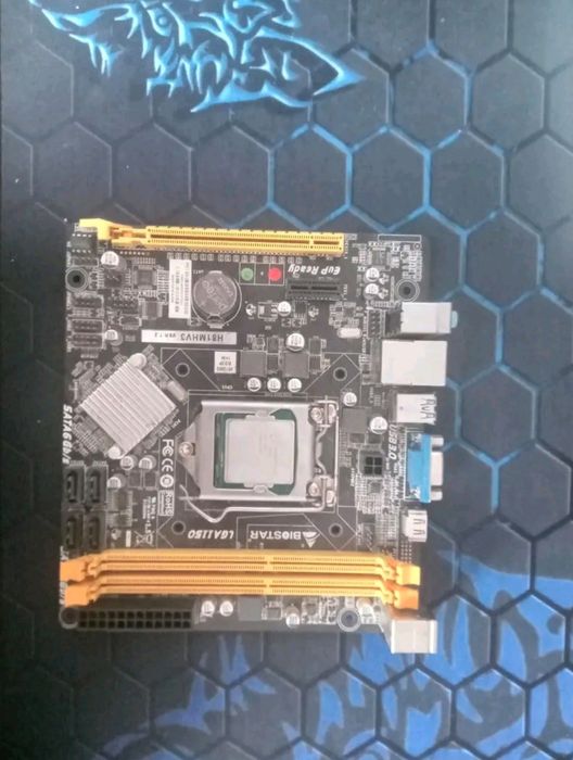 biostar h81mhv3 проц+озу+мать