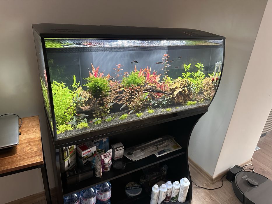 Fluval Flex 123  нов на 2 месеца , 3 години гаранция