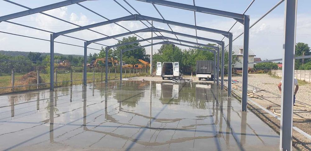 Щампован бетон - Шлайфан бетон, ресан бетон