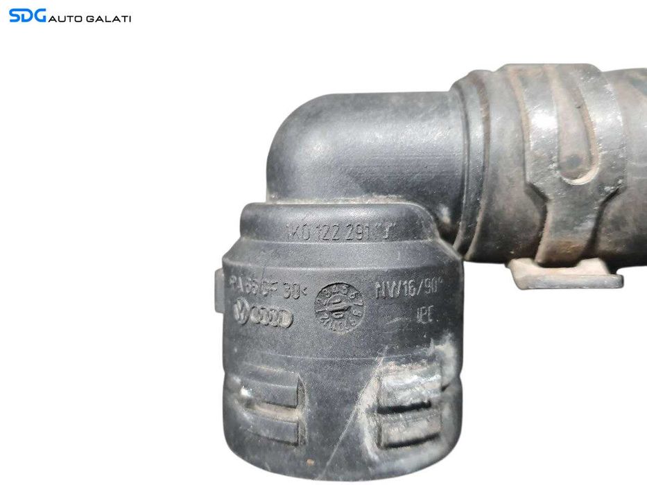 Furtun Tub Tubulatura Apa cu Cot Volkswagen Passat B6 2.0 TDI 2005 - 2010 Cod 3C0122073 [N3162]