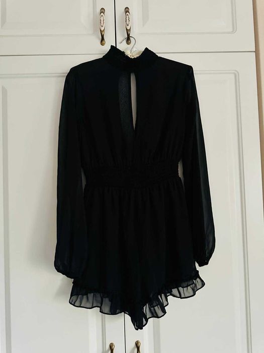 Salopeta sexi neagră , masura S