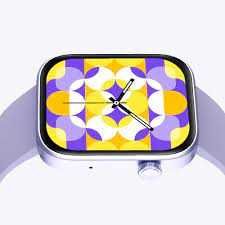 Ceas smartwatch IP68 Colmi P71 adulti copii smart watch violet mov