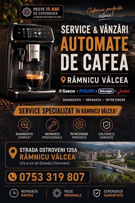 Reparatii automate cafea