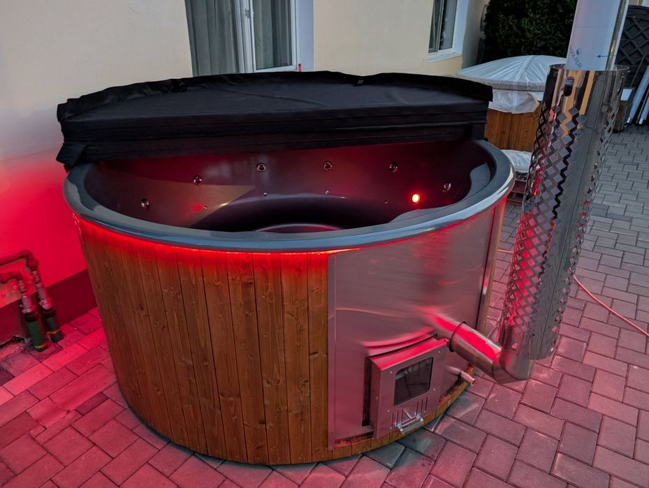 Jacuzzi Ciubar Hidromasaj Fibră de Sticlă