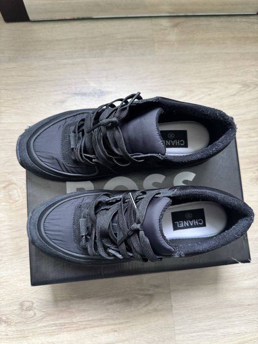 Chanel CC runner triple black