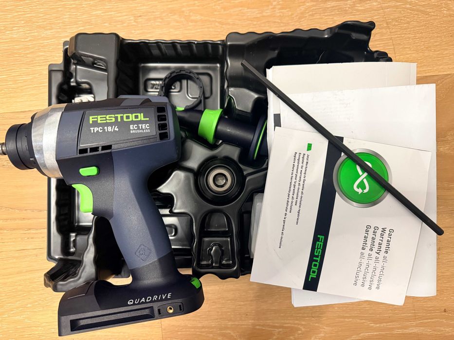 Vand Festool QUADRIVE TPC 18/4-Basic - NOU