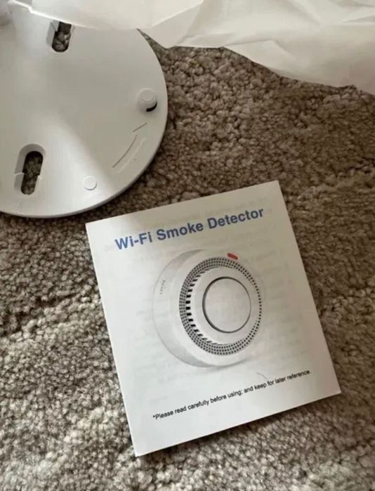 Detector fum fara fir cu WI FI nou 3 bucati