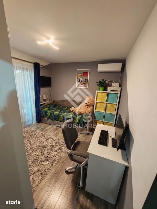 Apartament 3 camere modern, utilat/mobilat, Parcare + Spațiu joacă