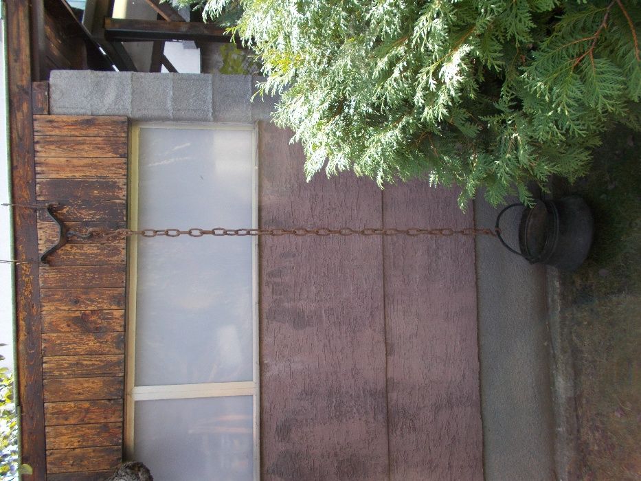 Стари предмети за огнище - верига , държач , котел