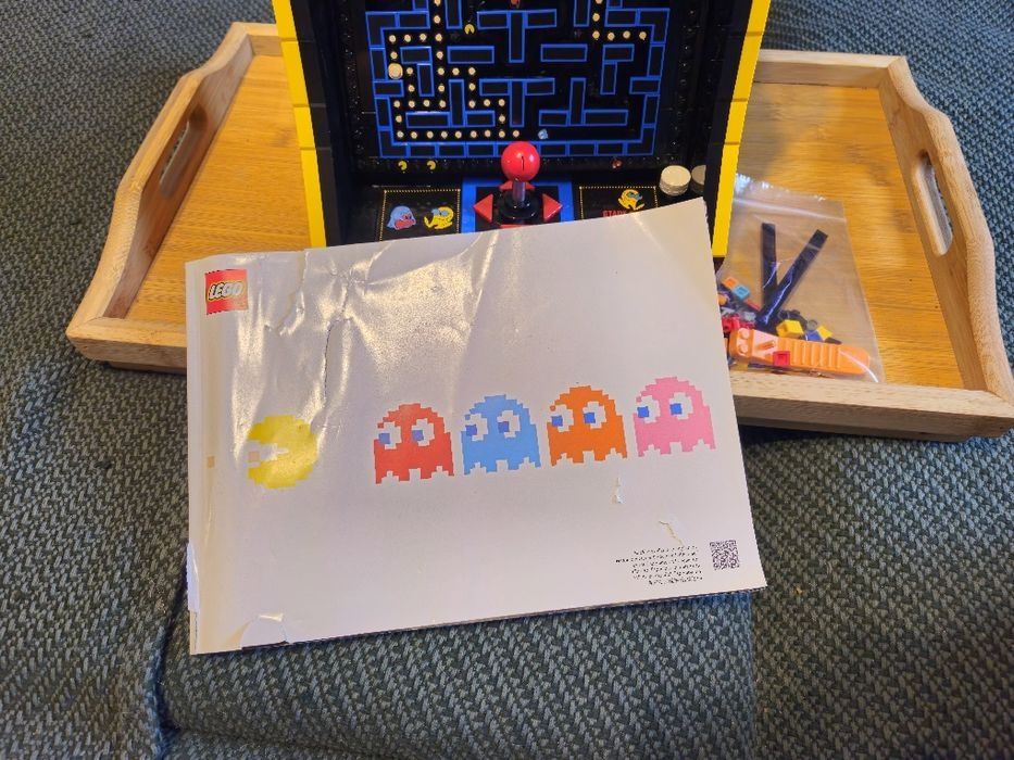 LEGO Pac Man Arcade 10323 - cutie, manual