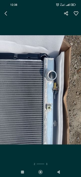 Патрол y61 радиатор, TB45,  4.5 бензин