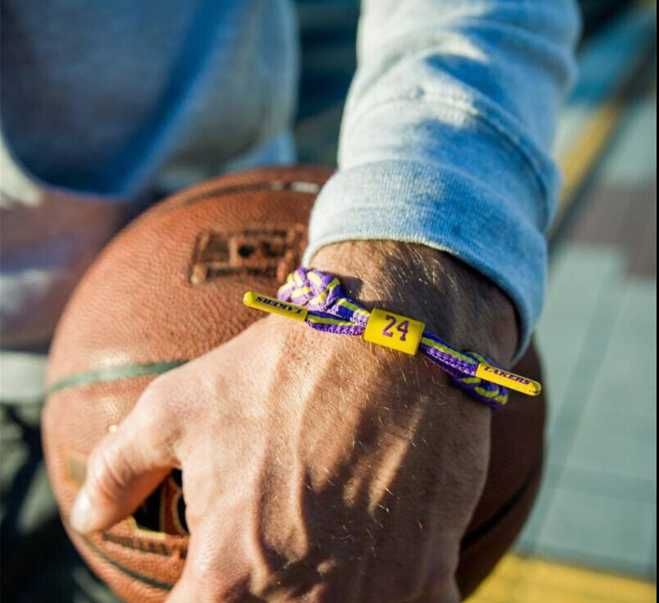 NBA Star Ручная Веревка Плетеный браслет
