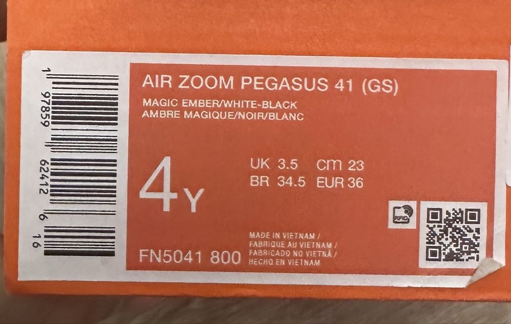 Nike Air Zoom Pegasus 41, 36 размер