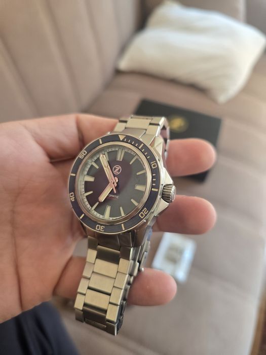 Zelos Swordfish V2 300m Diver NH35 Midnight Blue