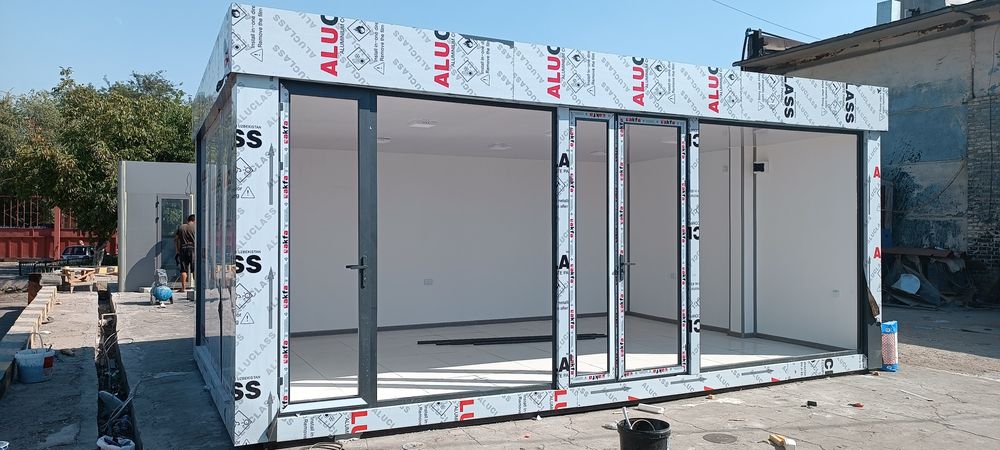 Монтаж контейнер под ключ