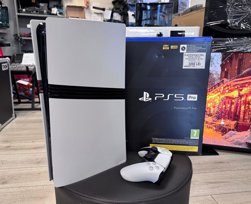 Amanet F28:PS5 / PlayStation 5 PRO Digital Edition 2TB NOU