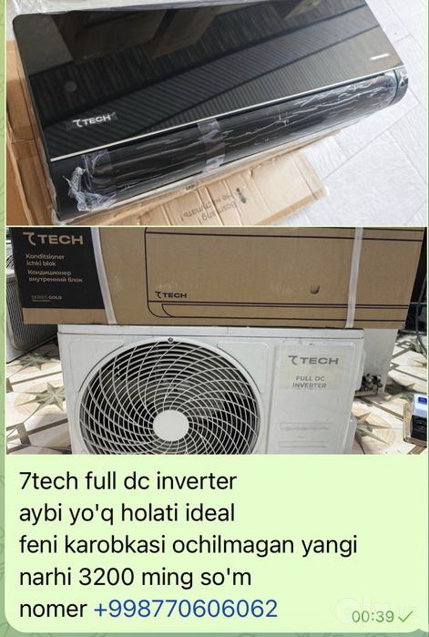 7tech full dc inverter 12talik sotiladi