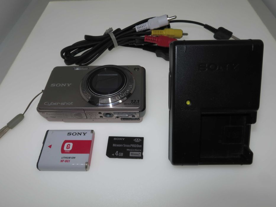 Sony DSC W290 компактен фотоапарат цифрова камера работи снима отлично