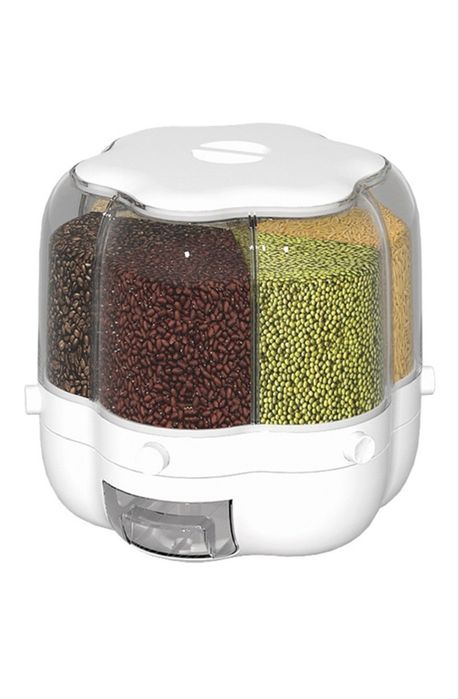 Диспенсер вращающийся для круп 901111QWE, пластик